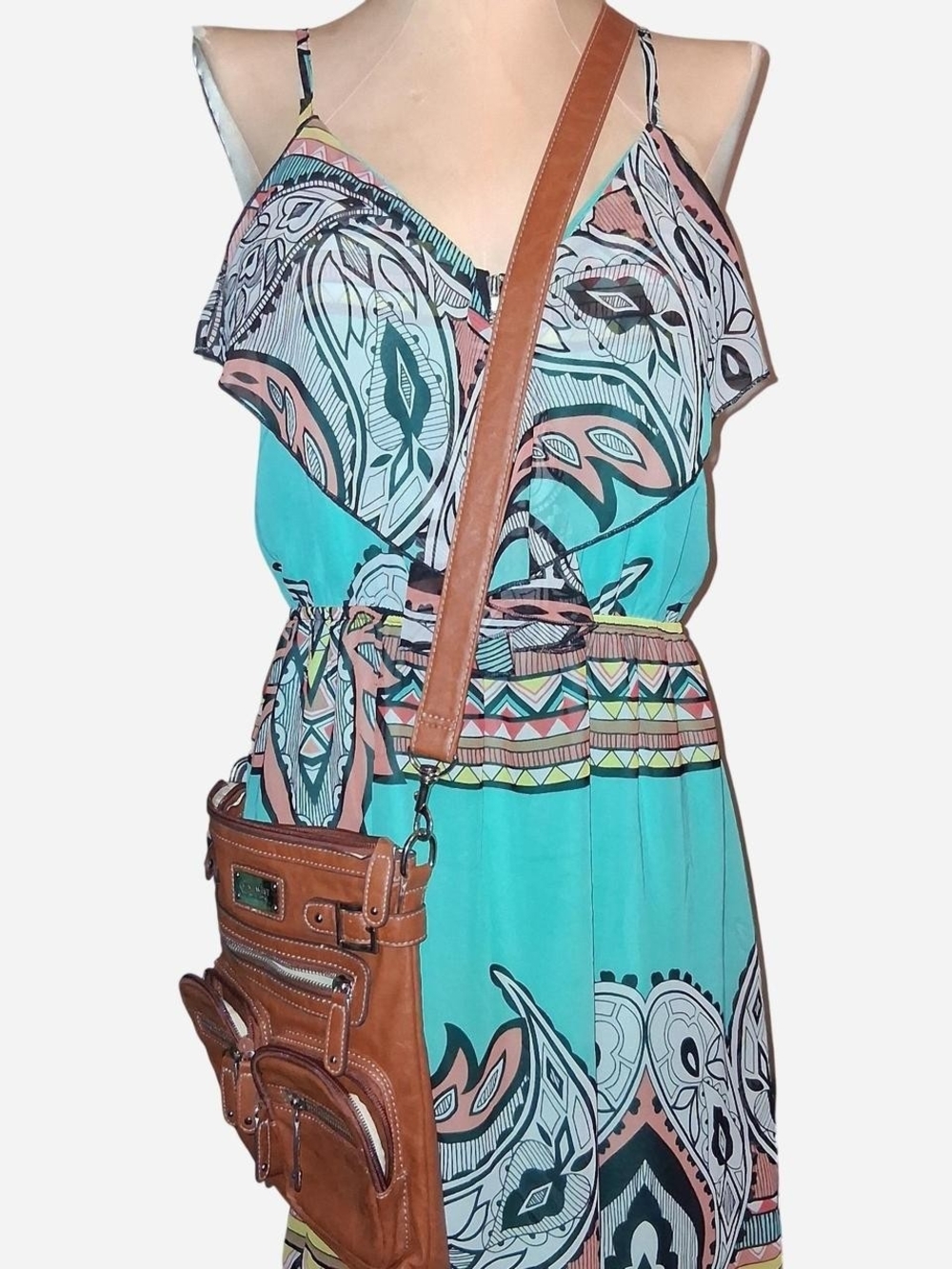 Yahada Mini Dress. With Nine West Bag